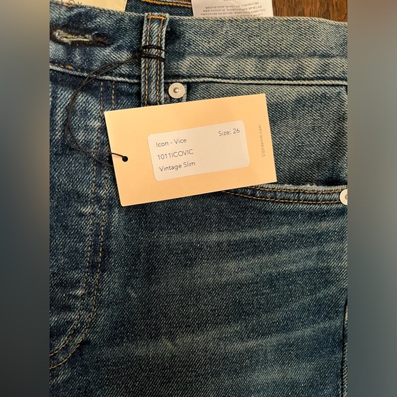 Designer CQY jeans size 26 nwt - Picture 4 of 4